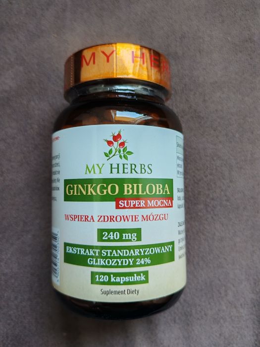 Bio Herbs Ginkgo Biloba 240mg 120 kapsułek