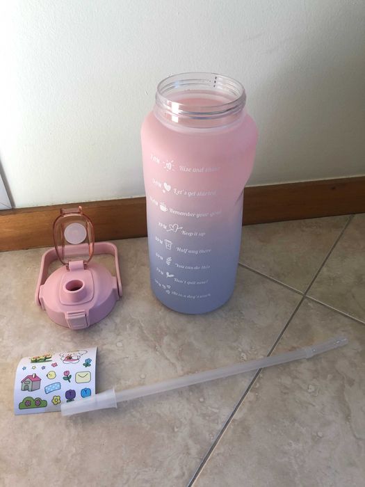 Garrafa motivacional nova