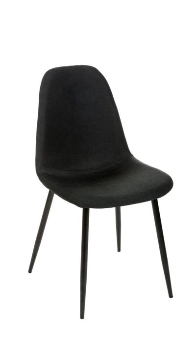 Cadeiras em Tecido Pretas