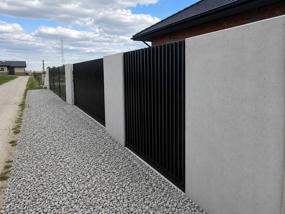 *Ogrodzenie Grzebieniowe * Elki Beton Architektoniczny * Sprzadaż * Montaż *