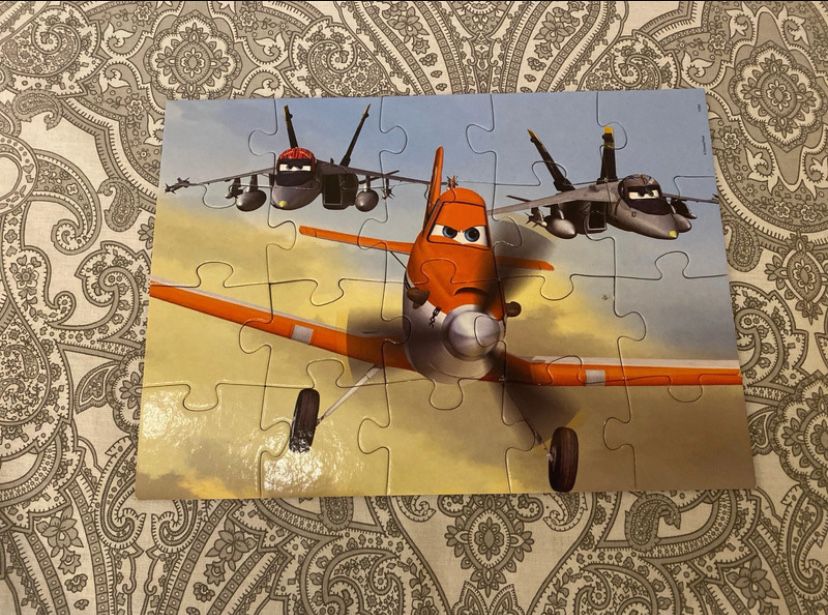 Puzzle Disney planes (aviões) da educa