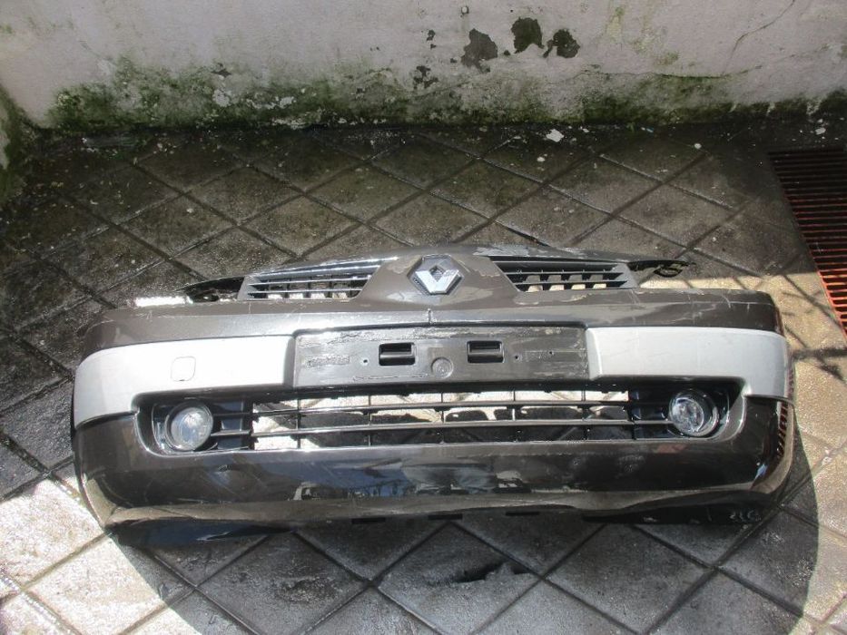 Para Choques frente Renault Megane II 2 farois nevoeiro