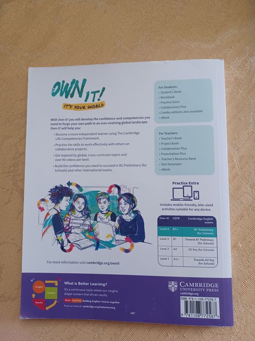 Manual - Own it! Level 4 Student's Book