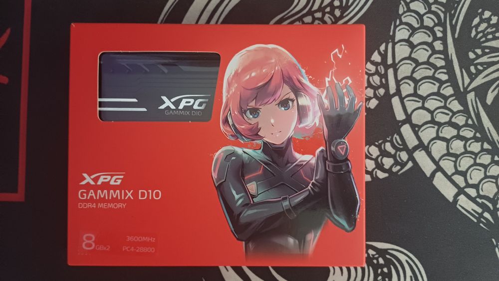Kosci ram XPG 2x8GB DDR4 3600MHz cl18