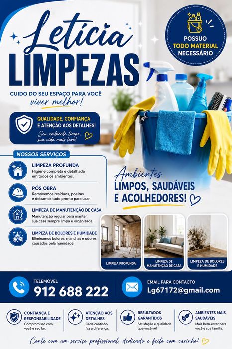 Serviços de limpeza