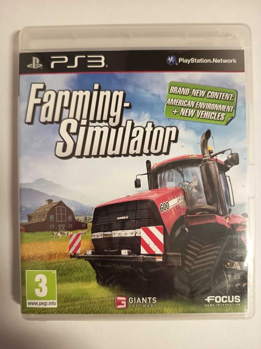 Farming Simulator PS3 PlayStation 3 angielska komplet