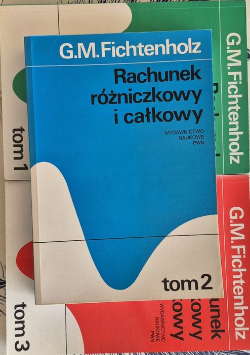 Fichtenholz Rachunek różniczkowy i całkowy  1, 2, 3 Słupsk