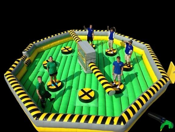 Varredora Mecânica - wipeout - Eventos teambuilding