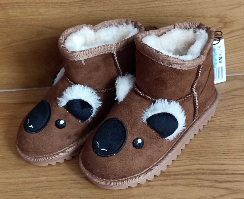 Buty dziecięce ciepłe, kozaki, emu, Koala śniegowce 30
