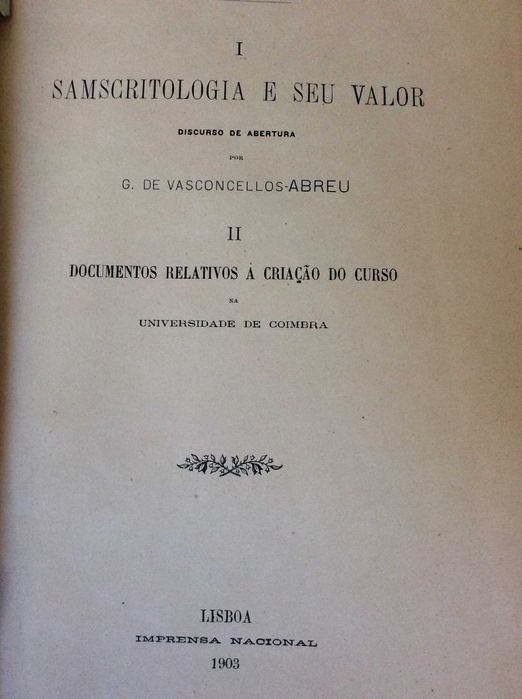 Curso integral de antiguidades áricas, 1903 . Raro