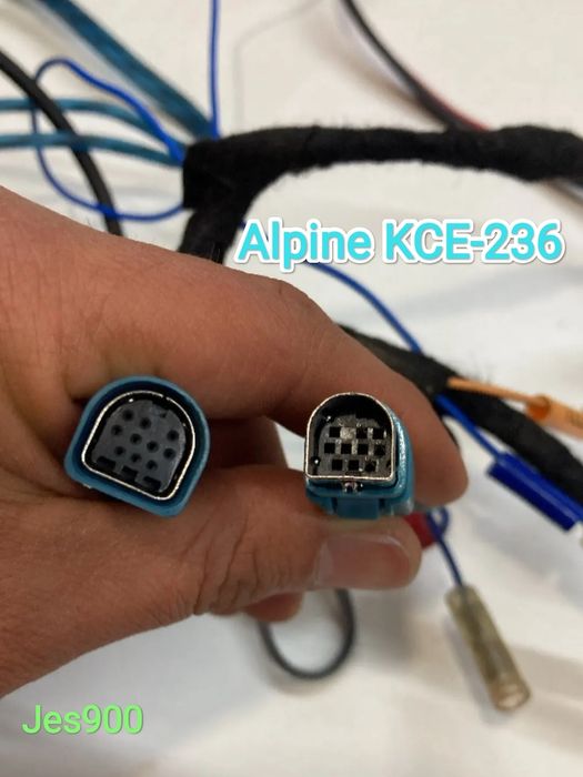 Bluetooth 5.1 AUX USB +Громкая связь Alpine с КСЕ-236 КСЕ-237 Альпайн