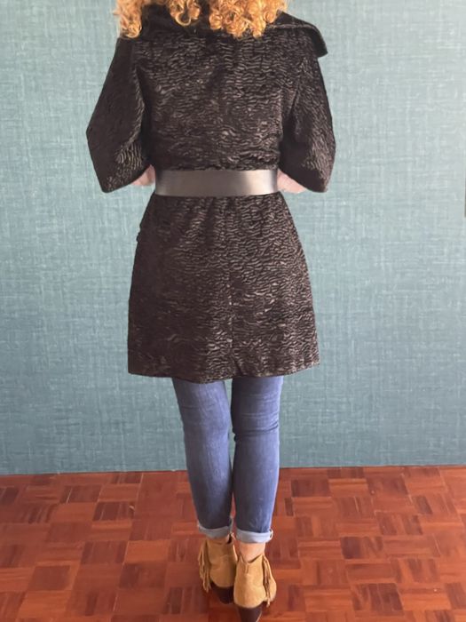 Casaco Sahoco, M, manga a 3/4, cinto não incluído64585876969858121