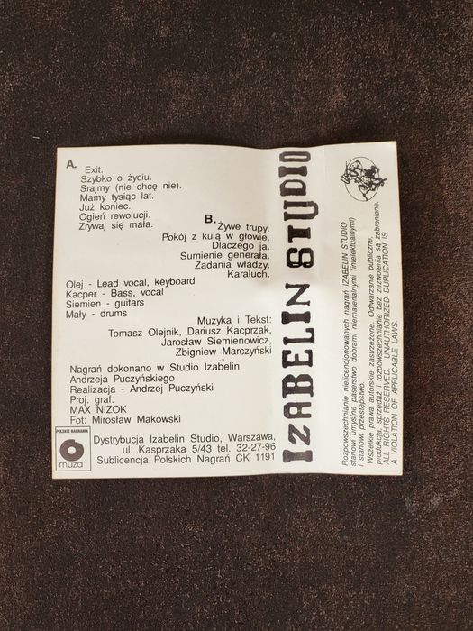 Proletaryat Proletaryat II kaseta