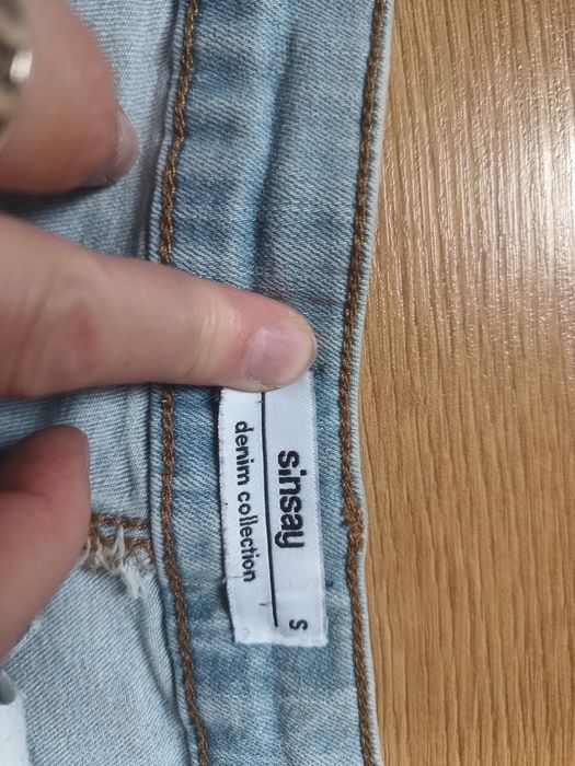 Krótkie spodenki jeansowe 164 / s Sinsay h&m