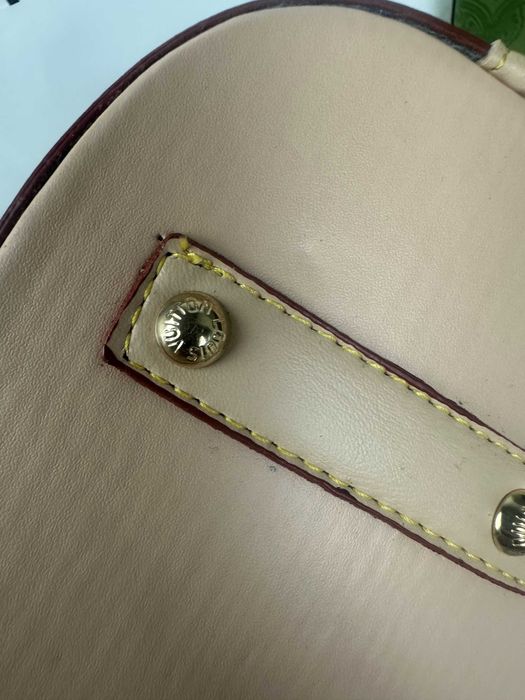 Torba Louis Vuitton alma skórzana jasna kratka kuferek premium