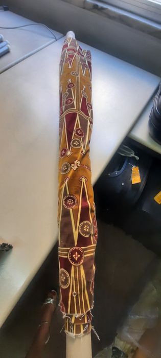 Peças tecido excedentes decoração larg 1,35rg