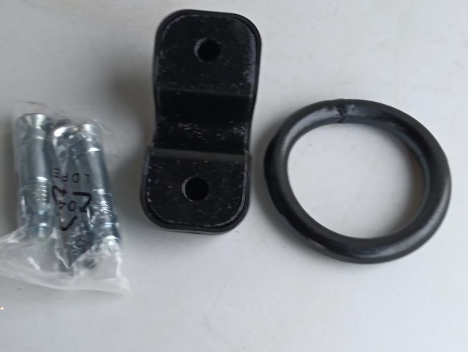 kotwa ścienna lub podłogowa wraz z kołkami rozporowymi