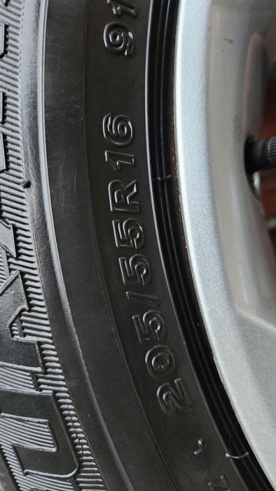 Koła felgi 5x110 opony 205/55/16 lato letnie bridgestone opel vectra c