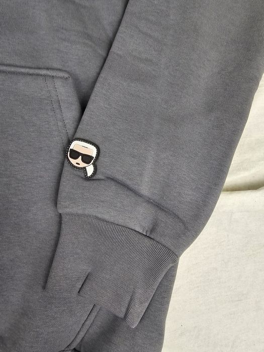 Bluza męska kaptur maly znaczek  Karl lagerfeld premium
