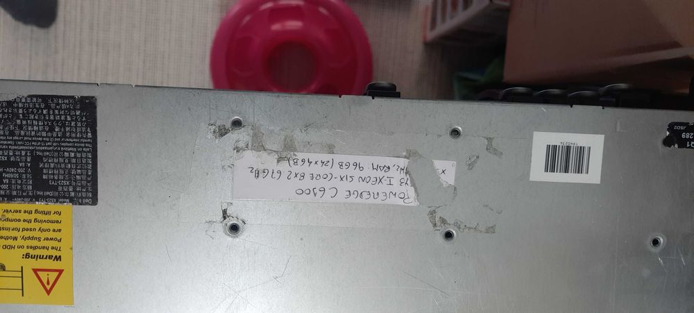 Dell PowerEdge C6100 XS23-TY3 Cloud Server Homelab64553031522049122