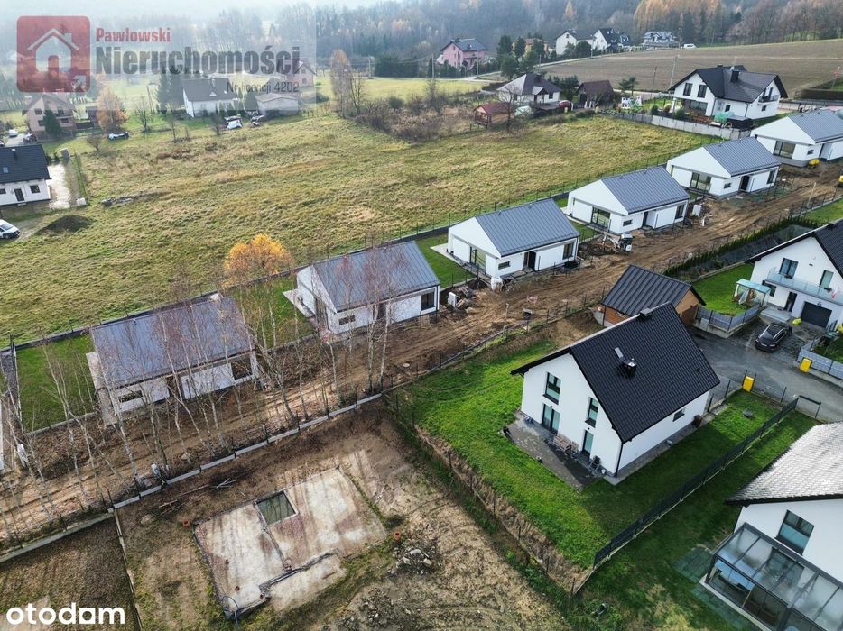 Domy pod Skawiną - fotowoltaika i pompa ciepła
