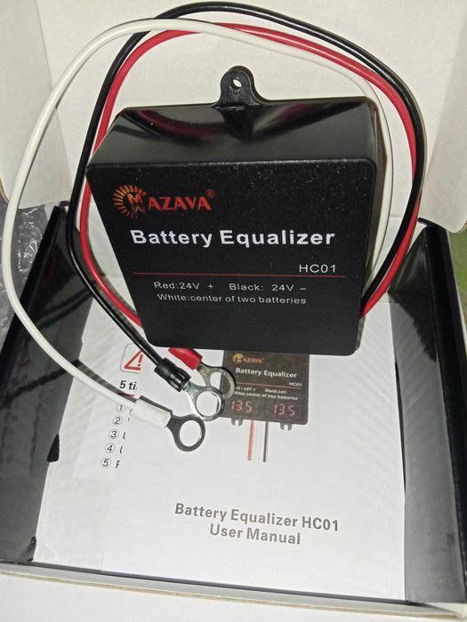 Lifepo4 балансир для 24v (2*12v)