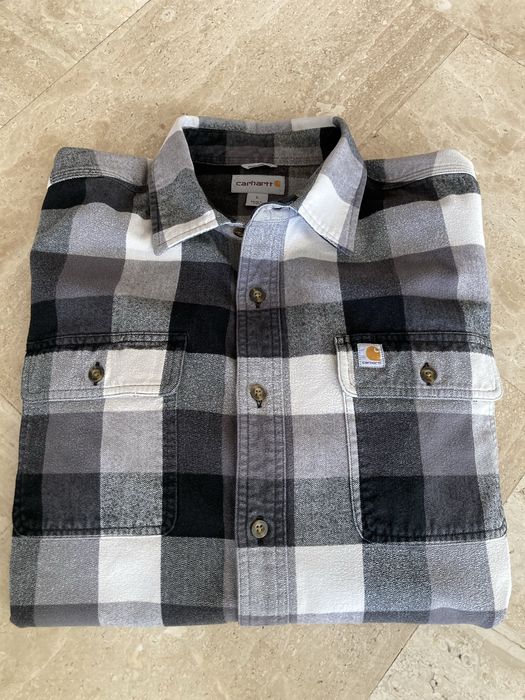 Męska koszula flanelowa  kratka Carhartt r.L