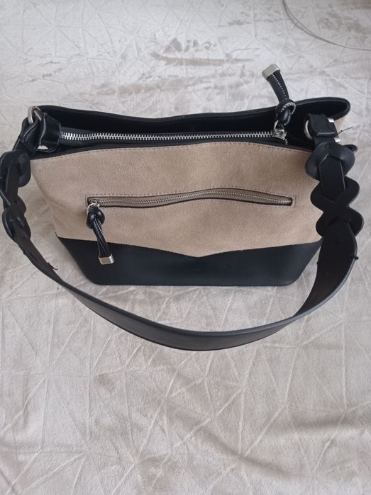 Damska torebka zamszowa