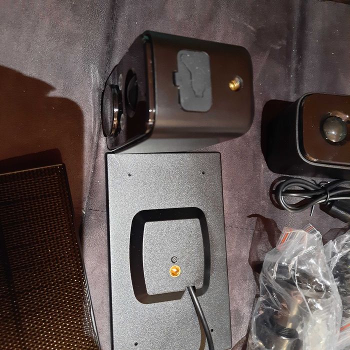 Kamera zewnętrzna solarna IHOXTX DF220 CZARNA noktowizor IP66 2 SZTUKI ...