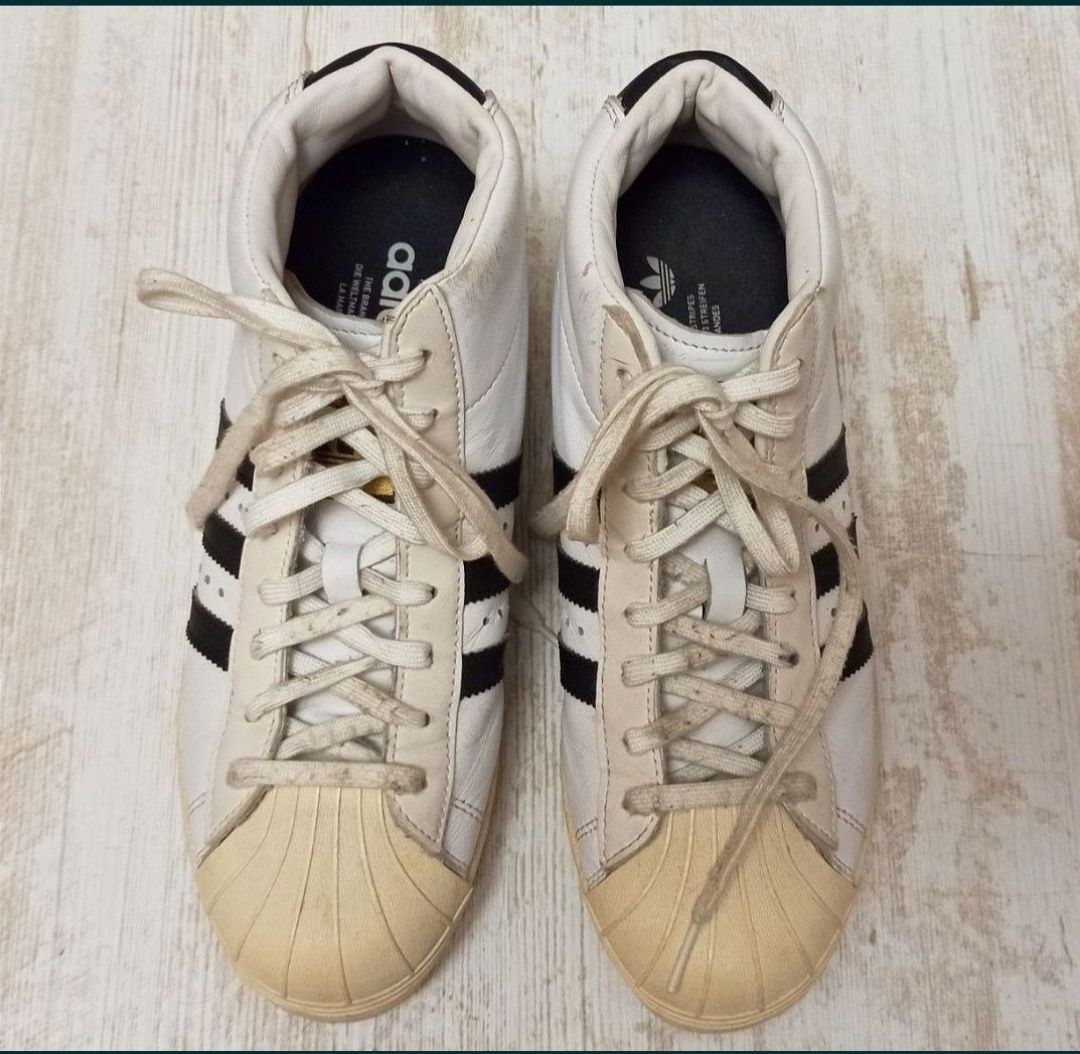Сникерсы, Кроссовки Адидас, Adidas, на танкетке хай топы, натур кожа ...
