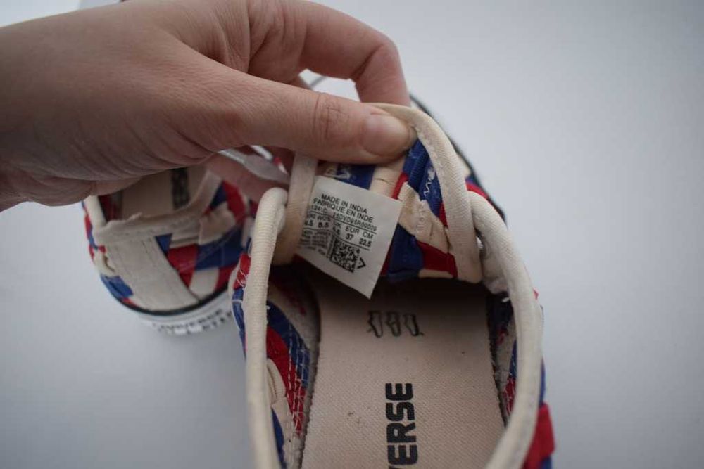 Converse limitowane plecione 37 trampki