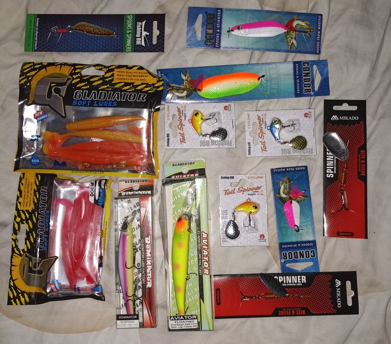 Набор блеске на рыбалку