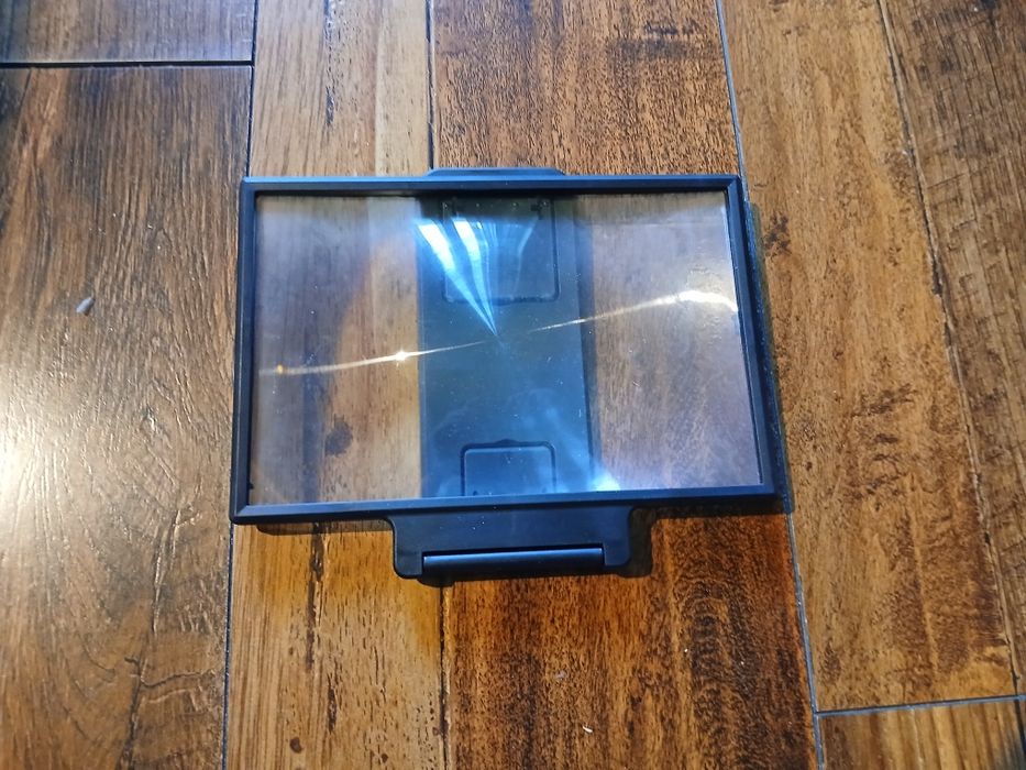 3D Увеличитель экрана для телефона Черный