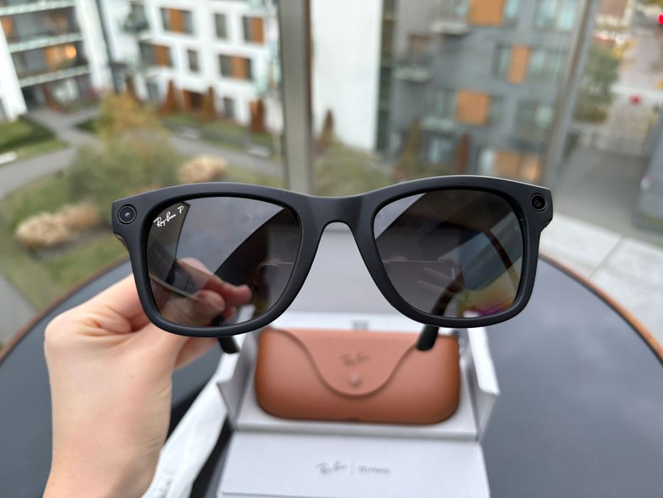 Gen 2 Ray-Ban Meta RW4012 Wayfarer szare