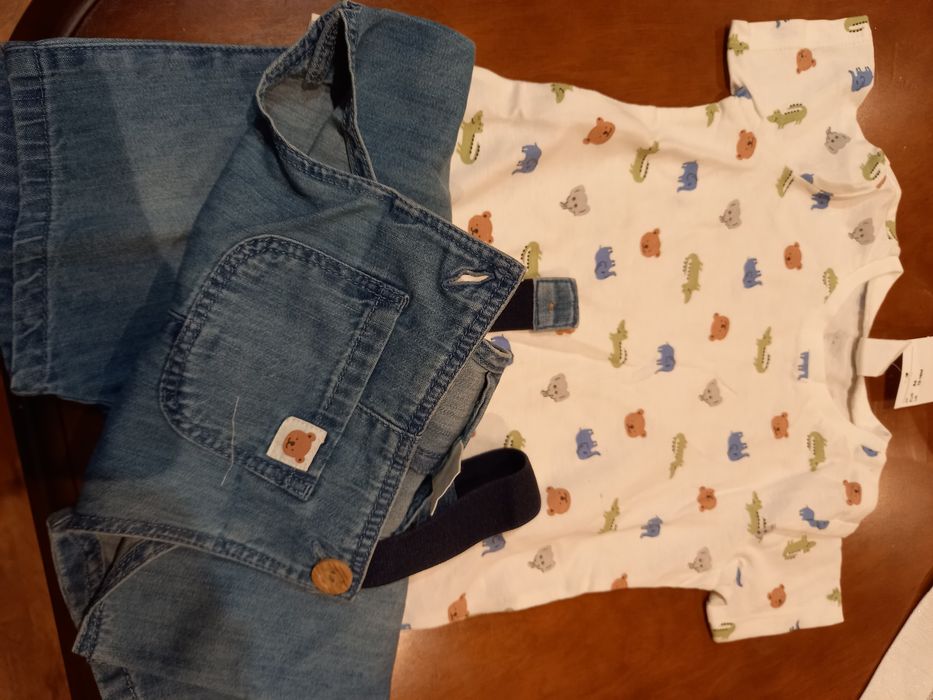 Komplet dla chłopca roz. 86 na 12-18 M