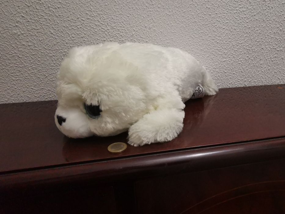8 Peluches - Cão, Castor, Cordeiro, Dinossauro, Foca , Koala, Pássaros