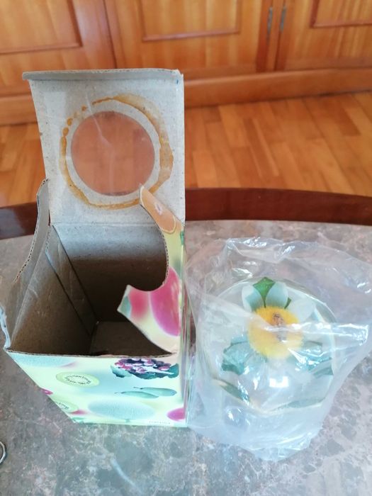 Pote de mel acrílico novo