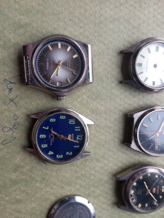 Часы механические 5шт лот