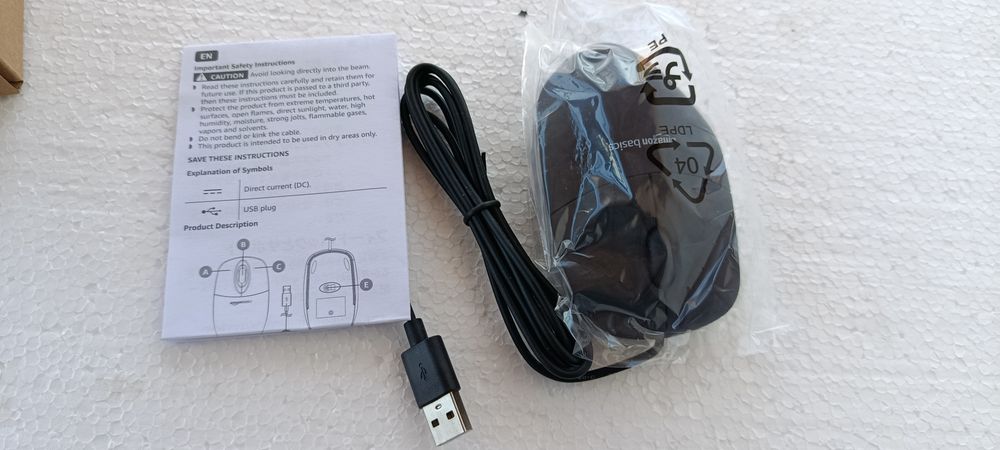 Провідна мишка  2 шт × 100гр