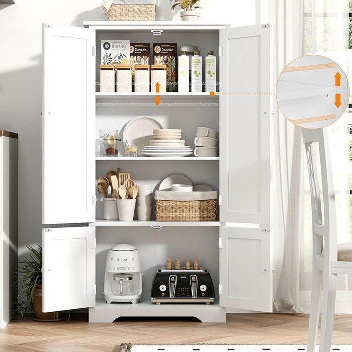 Szafka kuchenna FMD-176 58 x 32 x 123 cm biała