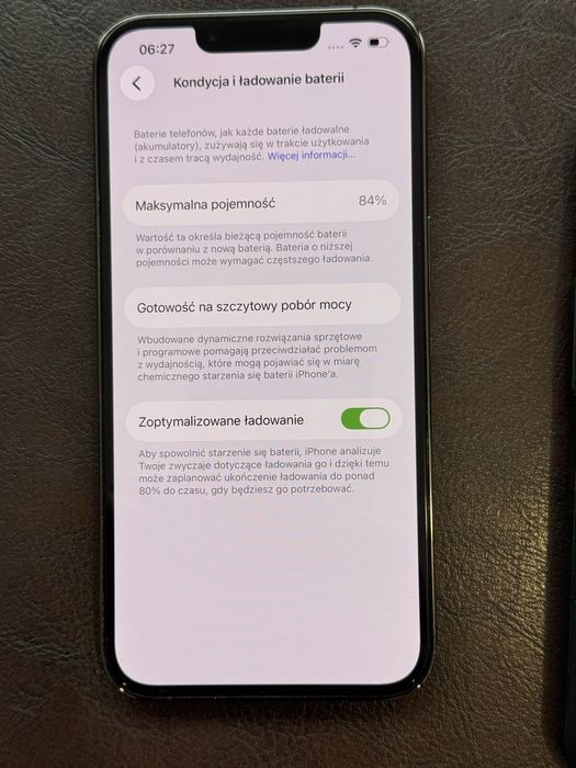Iphone 13 pro w stanie fabrycznym