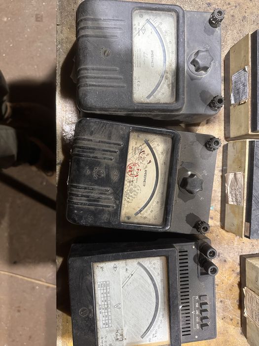 Приборы вольтмет амперметр