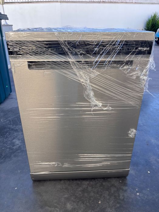 MÁQUINA LAVAR LOUÇA WHIRLPOOL W7F HS51X (Capacidade (T) 15 Conjuntos, 3º Tabuleiro, Abertura Porta Automática, Inox)