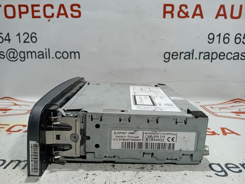 Auto Rádio Alfa Romeo GT 7646698316 Original