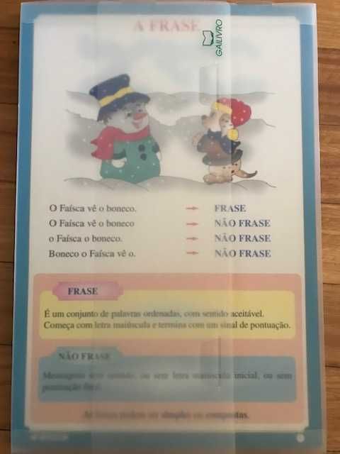 Cartazes Didáticos GAILIVRO - Português - 1 ciclo