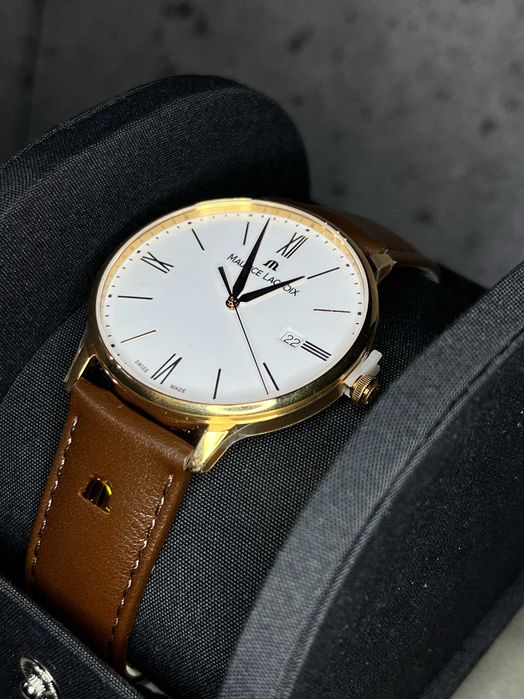 Maurice Lacroix Eliros Swiss Made luksusowy zegarek męski elegancki