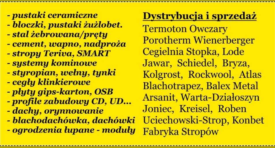 Pustak ceramiczny Termoton 25 P+W Owczary cegła dostawa