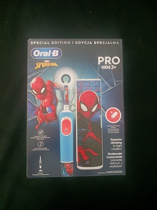 Szczotecza elektryczna Oral-B PRO3+ Spider-Man