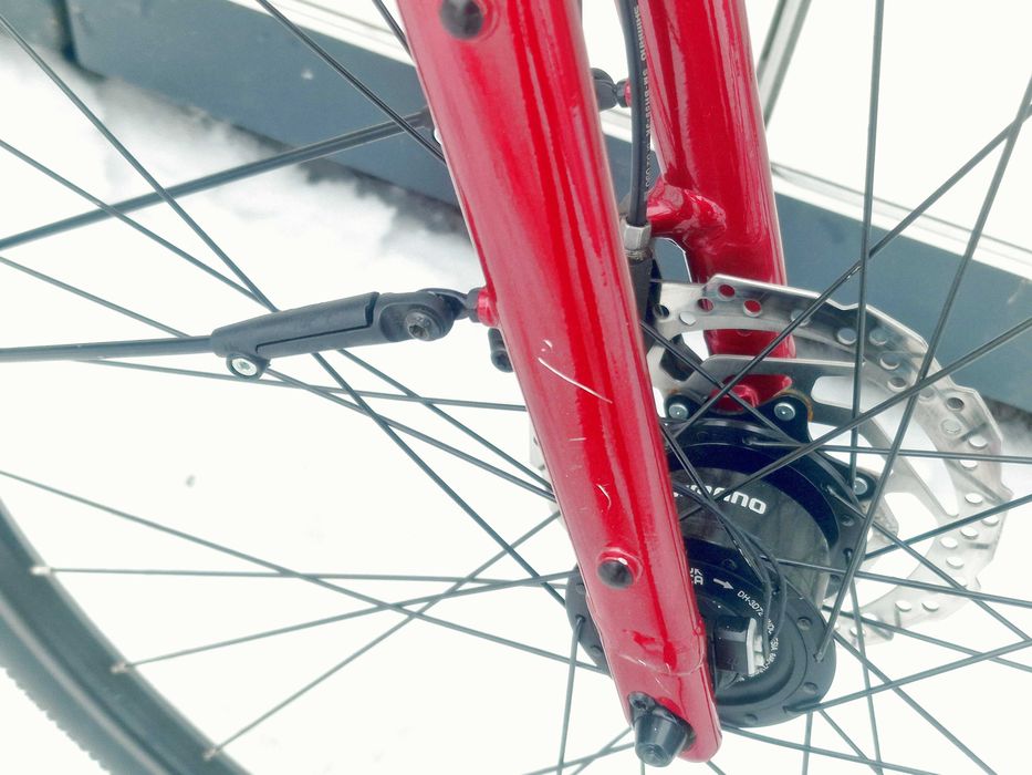 FV23% Rower trekkingowy DIAMANT Rubin / rozm S / Deore 1x11