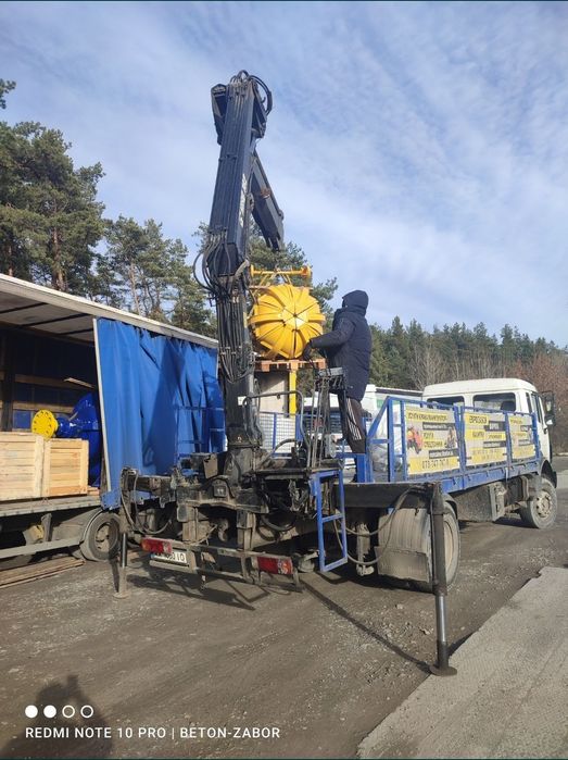 Услуги аренда крана манипулятора